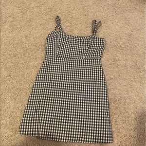 Brandy Melville checkered dress NWOT